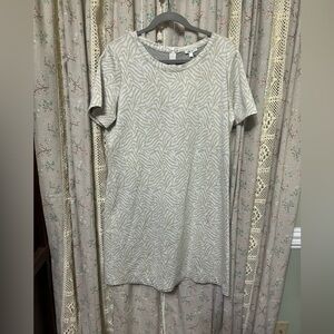 Tyler Boe The Morgan Dress Zebra Print Size Large NWT